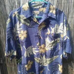 Boca Classics Hawaiian Button Down Men - M
